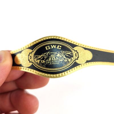 kaufen Zigarrenband-Ring-Etiketten Goldfolie geprägte Zigarrenband-Etiketten Aufkleber online manufacture