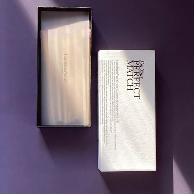 Vollautomatische Produktionslinie Kosmetikschachtel mit Reverse Tuck End und Pantone-Farbe