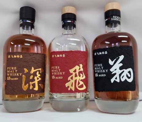 Aufschrift für Rotweine, Tequila-Flaschen, Aufkleber für Whisky-Flaschen, Weinflaschen