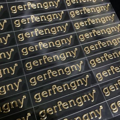 Aufkleber für die Übertragung von Vinyl-Logo-Stickern auf Maßstab, klares 3D-Metall-Stickern für die Übertragung von Folien, Hot Silver-Stickern für die Übertragung von UV-Sticks