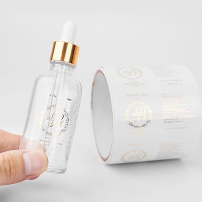kaufen Custom Logo Selbstklebendes Wasserdichtes Verpackungsetiketten für Flaschen Aufkleber & Etikettendruck online manufacture