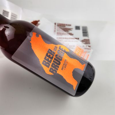 kaufen Luxuswein Wasserdichte Aufkleber Selbstklebstoff Vinyl Langlebiges Vino-Etikett Goldstempel für Weinkellerverpackungen online manufacture