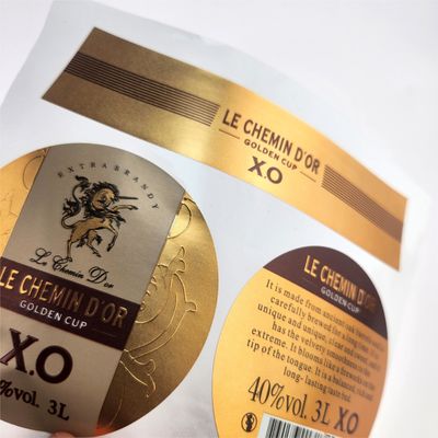 Guter Preis Personalisiertes Brandy-Etikett für Whisky-Flaschen für Getränke Hochzeiten Online