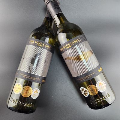 Guter Preis Holographische Dynamische Wein-Kostüm-Kleberetiketten Druckgeschäfts-Kleberetiketten ODM Online