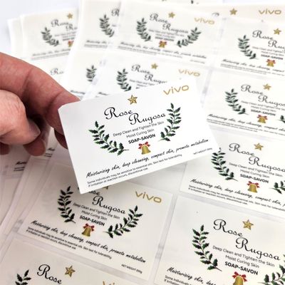 Guter Preis Wasserdichtes PVC-PE-Kleberetikett Aufkleber hochwertiges Aufkleberpapier hausgemachte Aufkleber Online