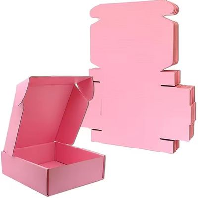 Guter Preis Pink Marken Verpackungskisten Öko-freundliche Kraft weiß gedruckte Kartons Online