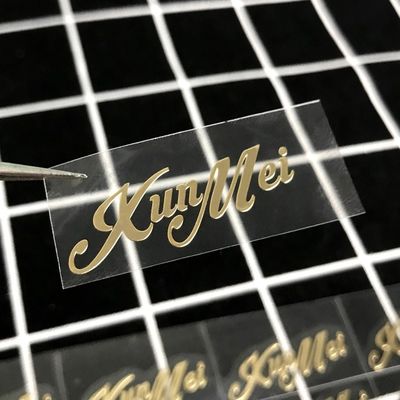 Guter Preis Elektroplatierte Metallbriefe Parfümflaschen Etikette Gold Nickel Prägte Kerzen Warnetiketten Online