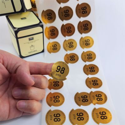 Guter Preis OEM Wasserdichte Kerzen Warnsticker Einfache Kerzenetiketten Online