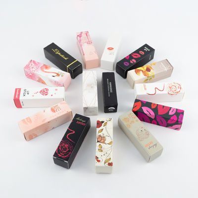 Guter Preis Druckpapierbox Verpackung Make-up Schublade Box Make-up Kosmetikbox Goldfolie Logo Online