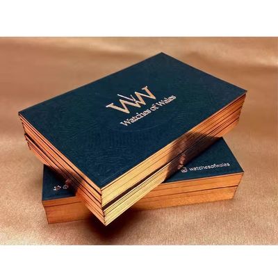 Guter Preis Logo Custom Cardstock Beerdigung Dankeschönskarten Personalisiertes überzogenes Papier Holographischer Druck Online
