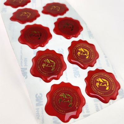 Guter Preis 3D Kuppel Epoxysticker Kristallklare Vinylsticker UV-beständig Online