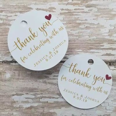 Guter Preis Neues Design Aufgesticktes Aufhängetag Sondergeschenk String PVC Aufhängetags Bekleidungsetiketten Online