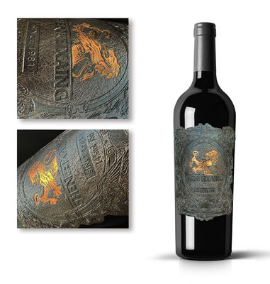 Guter Preis Gewässerdichtes Etikett aus Leder für Rotwein Online